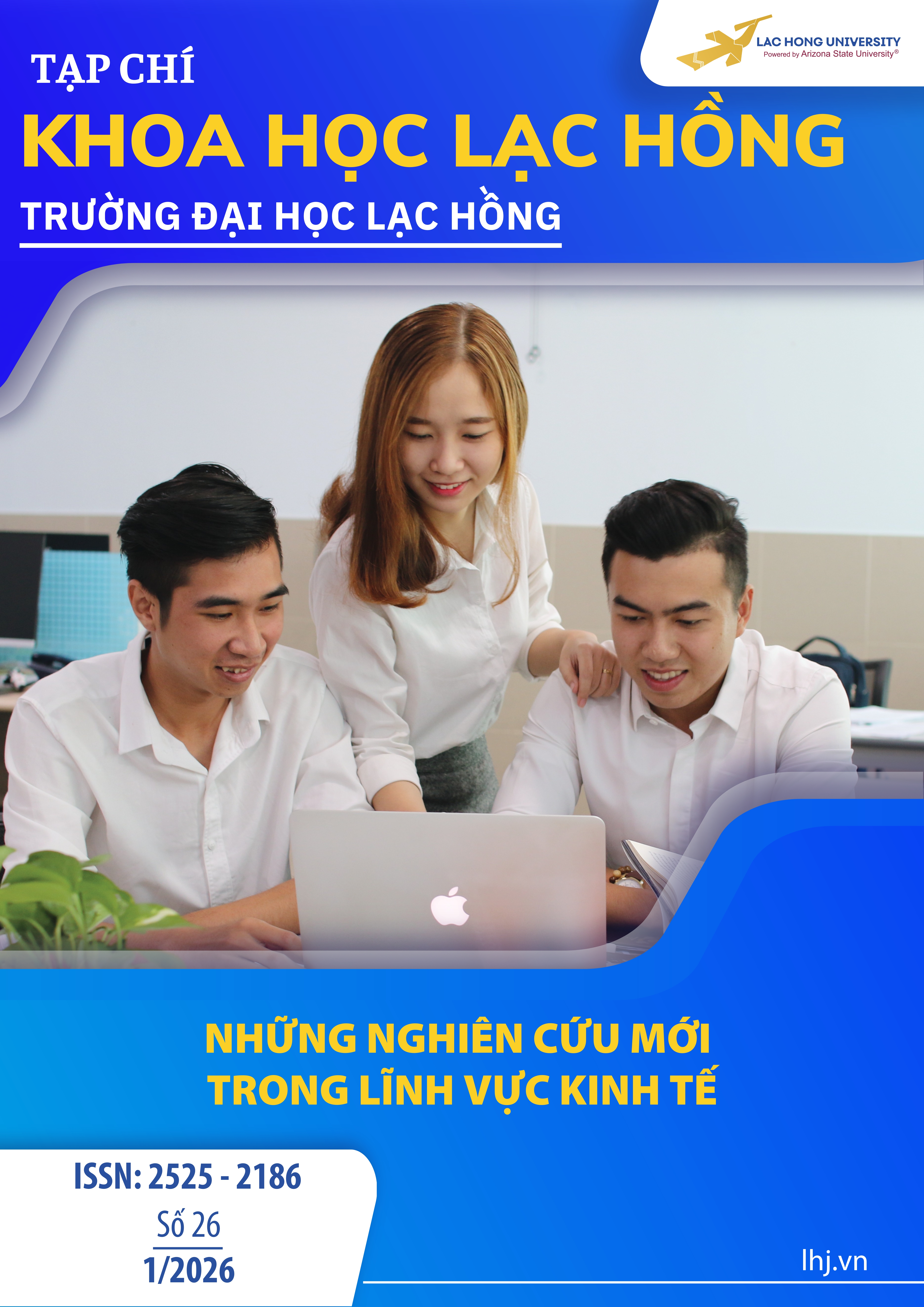 					Xem T. 1 S. 26 (2026): Những Nghiên cứu mới trong lĩnh vực Kinh tế
				